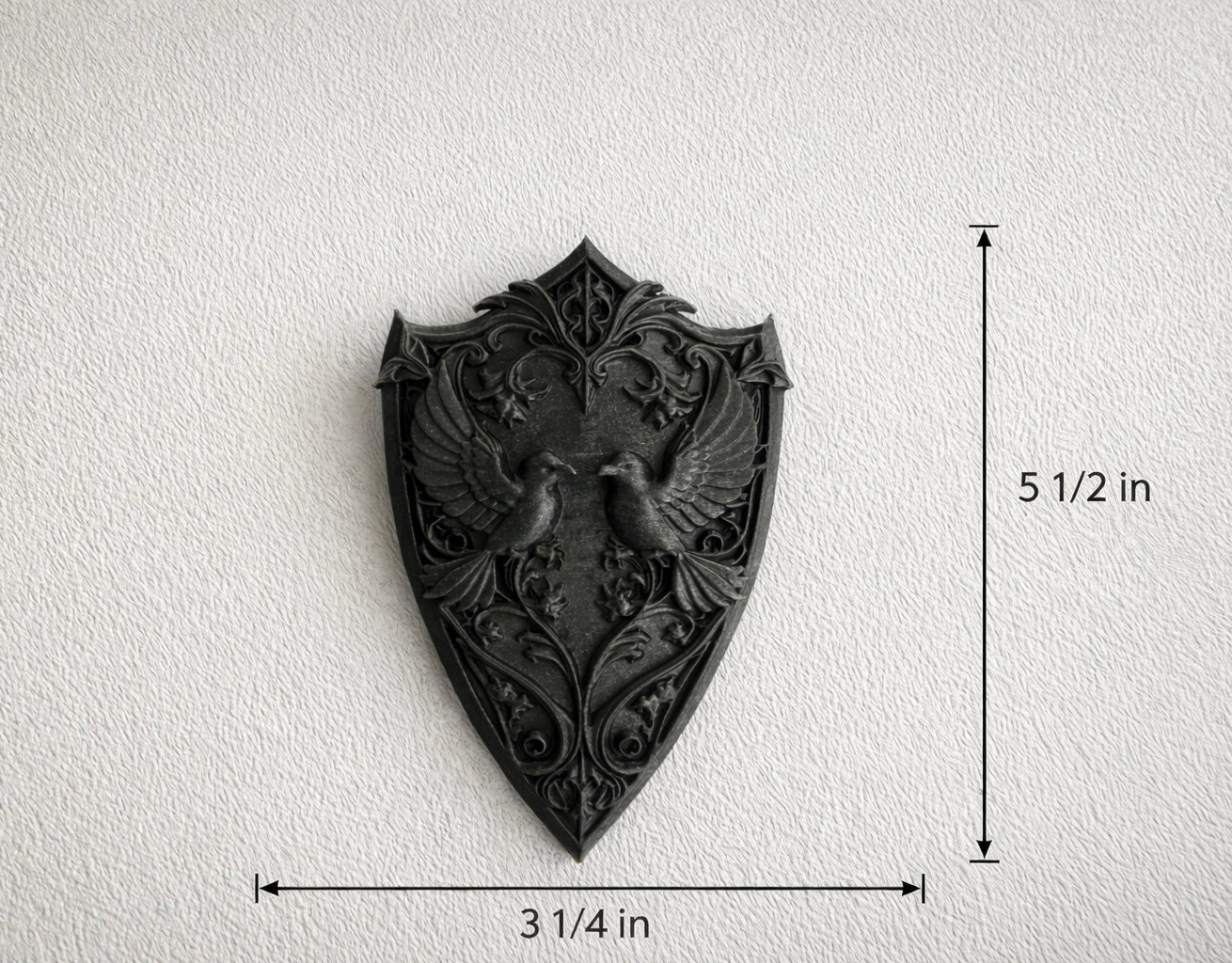 Sparrow Shield – 3D Printed Bookish Display