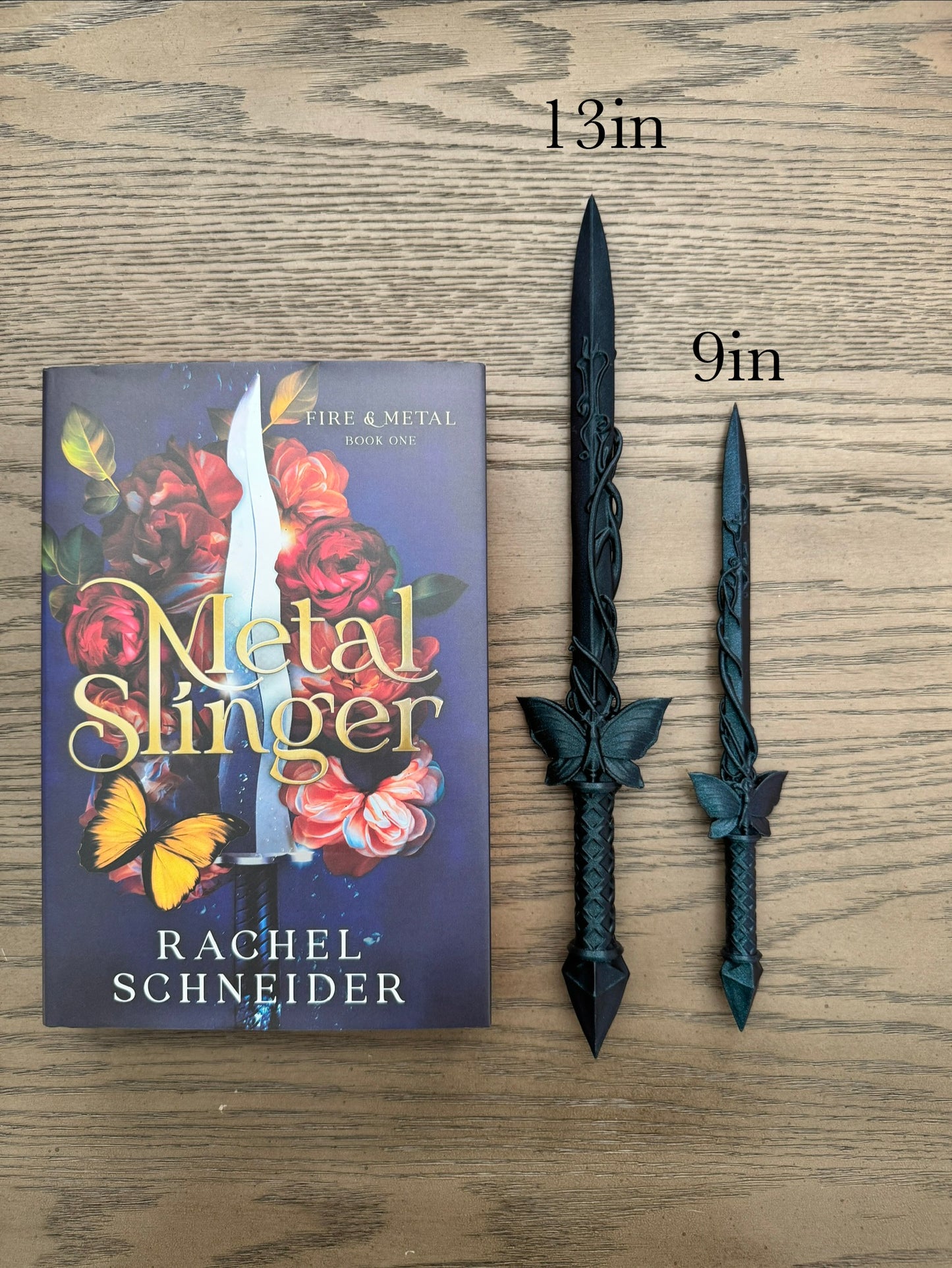 Enchanted Fae Dagger - Burnt Titanium