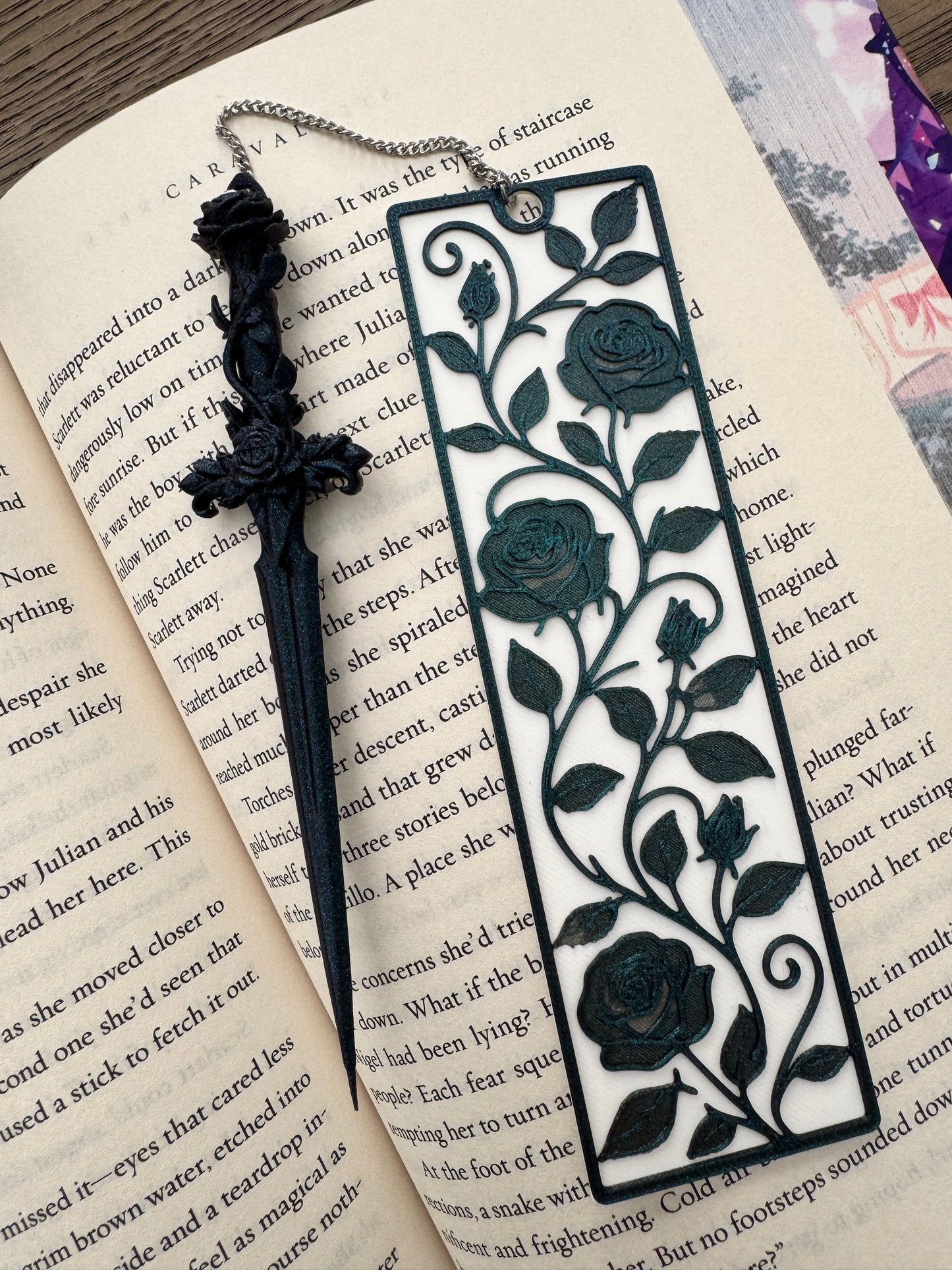 Rose Dagger Bookmark
