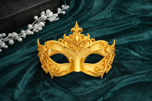 Royal Gold Masquerade Mask