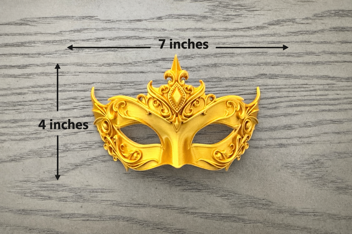 Royal Gold Masquerade Mask